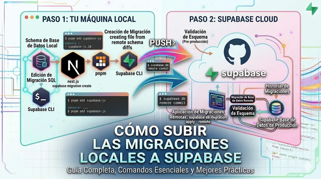 Cómo Subir las Migraciones Locales a Supabase